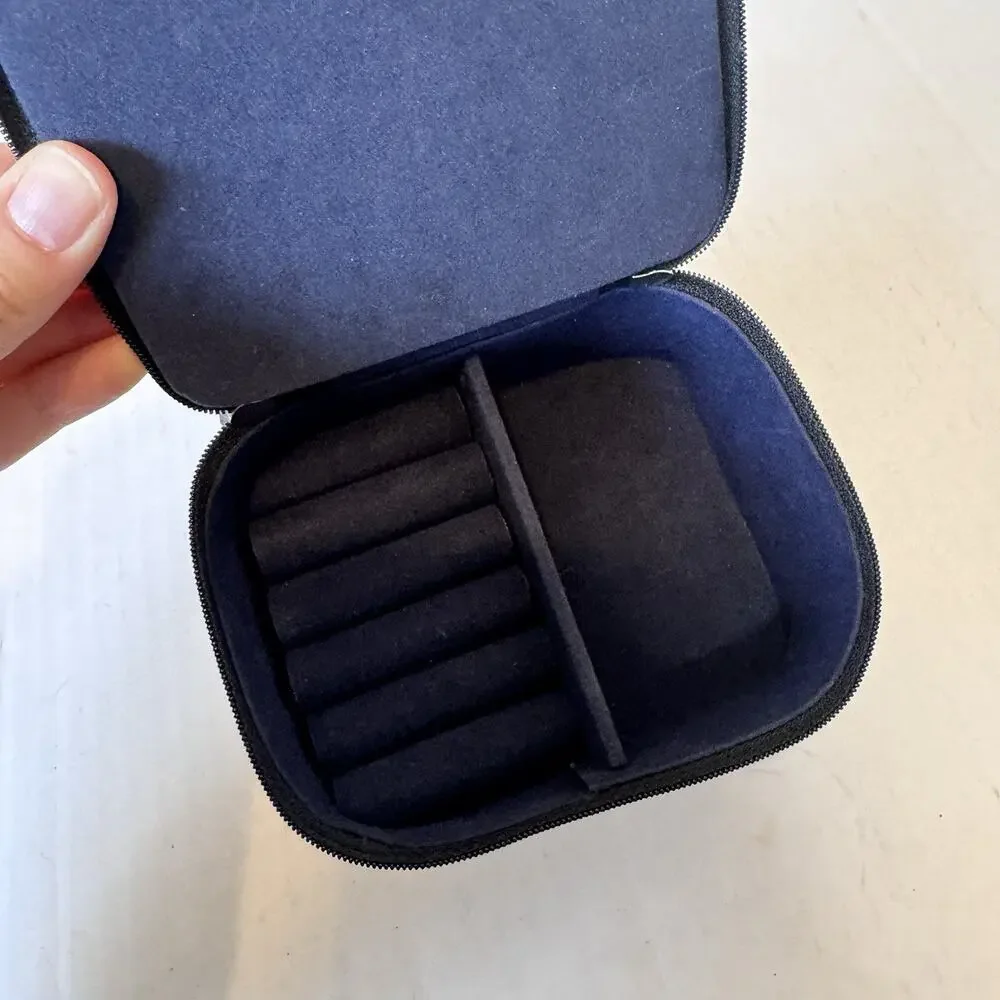 Brighton BE YOUR KIND OF BEAUTIFUL! Soft Case Travel Zipper Jewelry Box Heart